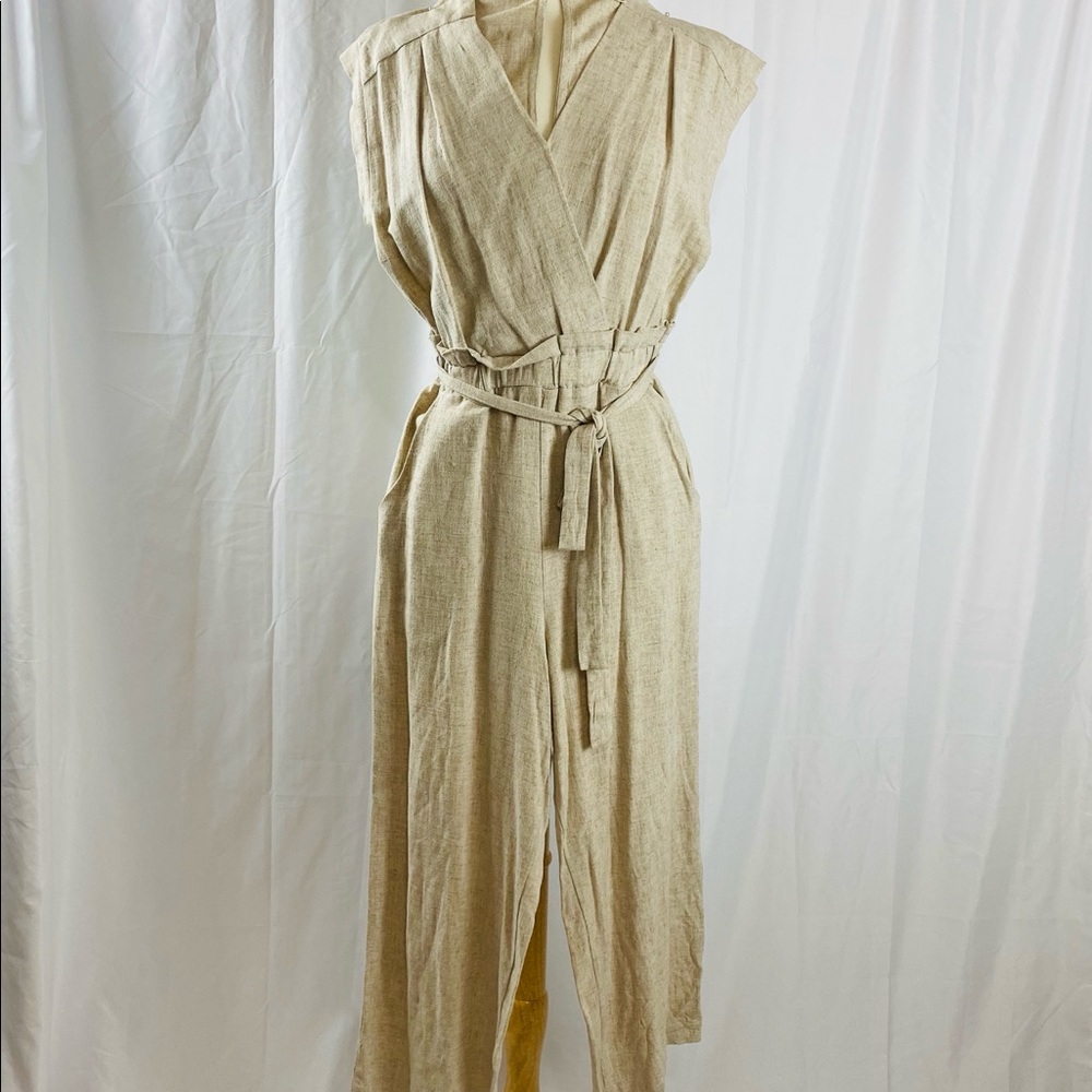 Monteau Casual Ivory Jumpsuit Romper XS